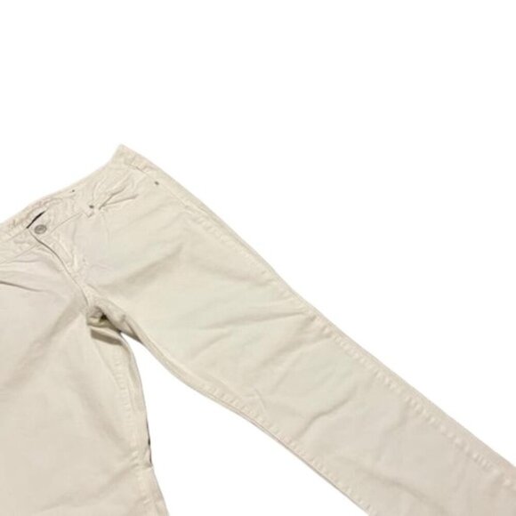 American Eagle White Stretch Pants Size 14 - Picture 3 of 11